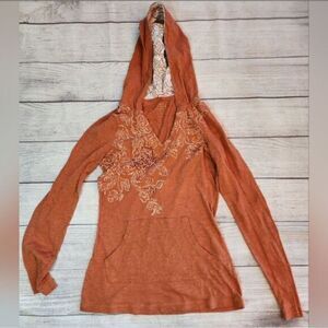 Maurices hooded long sleeve t-shirt. Size Small